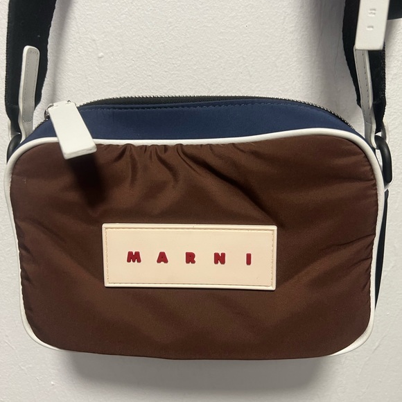 Marni Brown Belt Bag Luxurious Minimalist Design - Picture 1 of 4